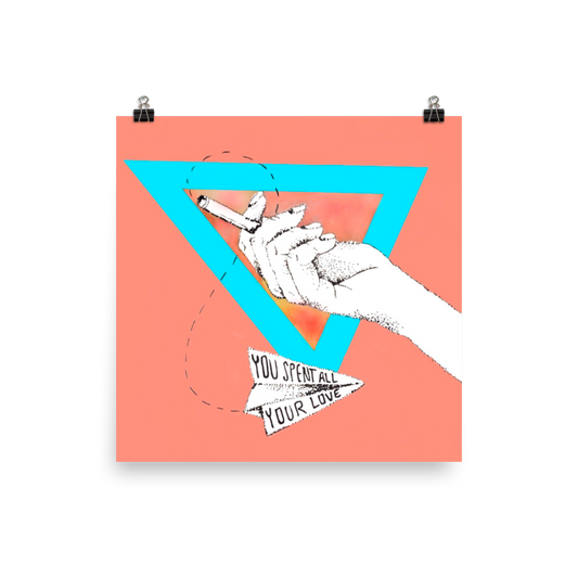 You Spent All Your Love Single Cover Poster