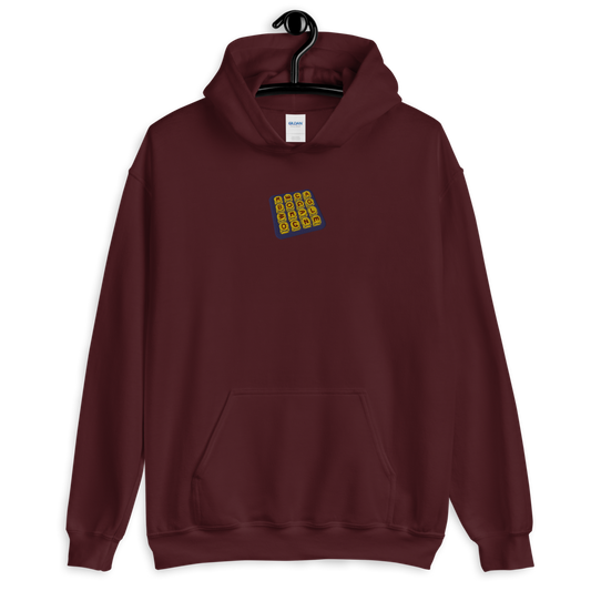 Maroon Boggle Hoodie