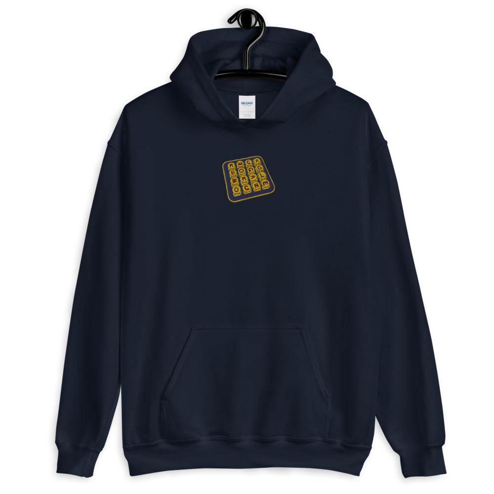 Navy Boggle Hoodie