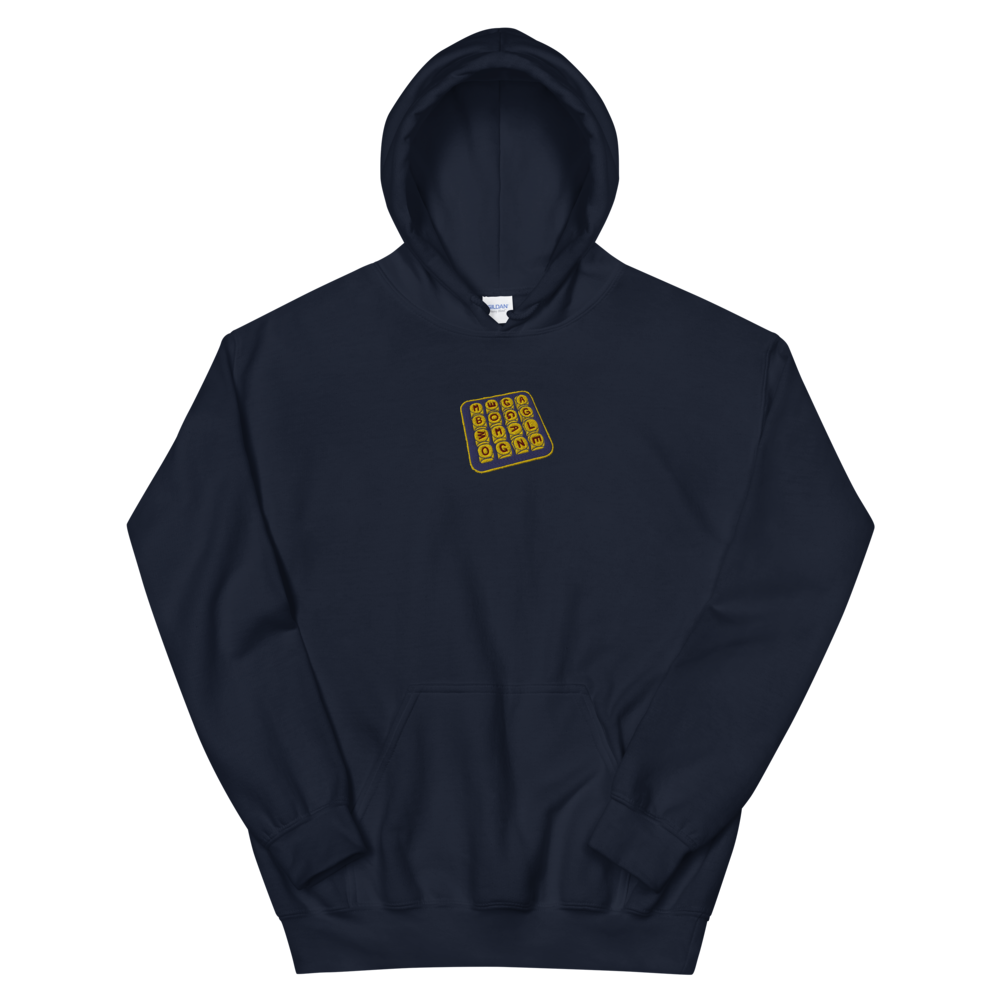 Navy Boggle Hoodie