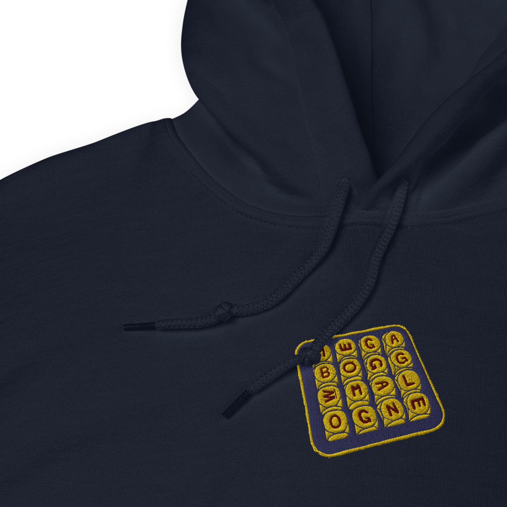 Navy Boggle Hoodie